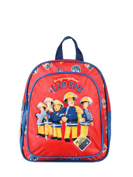 Backpack 2 Compartments Sam le pompier Red team sam 694356FI