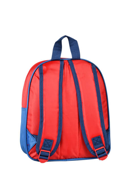 Backpack 2 Compartments Sam le pompier Red team sam 694356FI other view 4