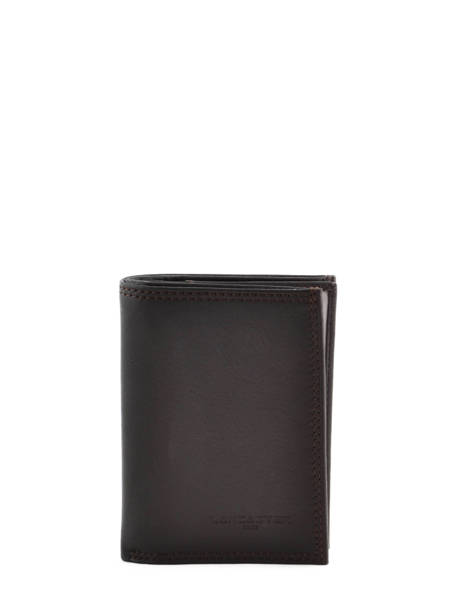 Portefeuille Cuir Lancaster Noir soft vintage homme 120-12