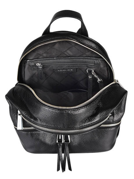 Leather Rhea Backpack Michael kors Black rhea zip S5SEZB1L other view 3