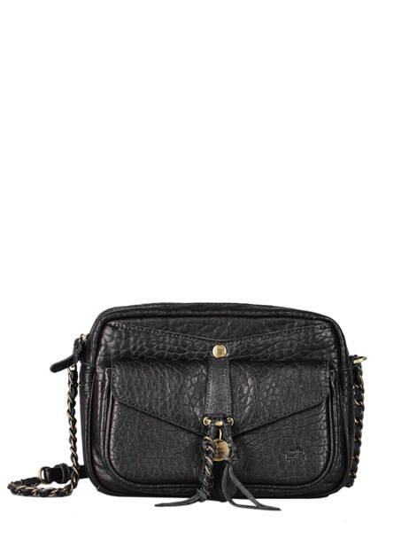 Leather Orelia Crossbody Bag Mila louise Black vintage 3327E