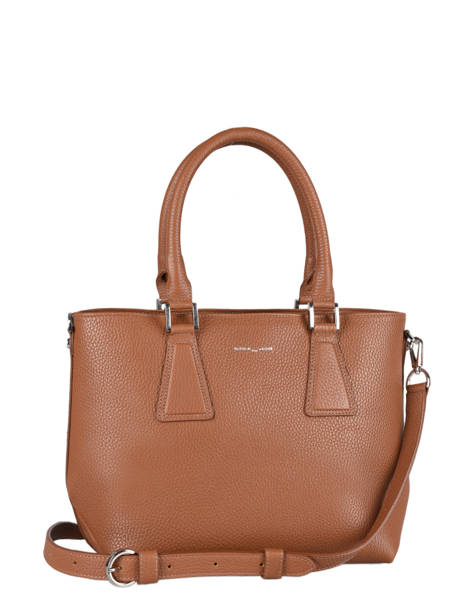 Leather Courtney Top-handle Bag Nathan baume Brown event 4 other view 4