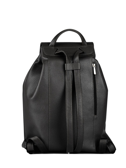 Longchamp Le foulonné Backpack Black