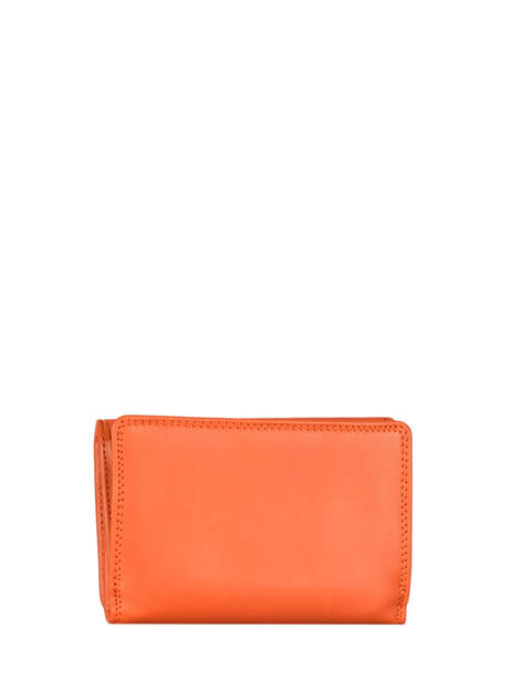 Porte-monnaie Marina Cuir Katana Orange marina 753078 vue secondaire 3