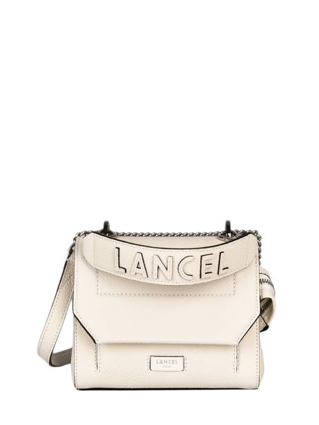 Top Handle S Ninon Leather Lancel Beige ninon A09221