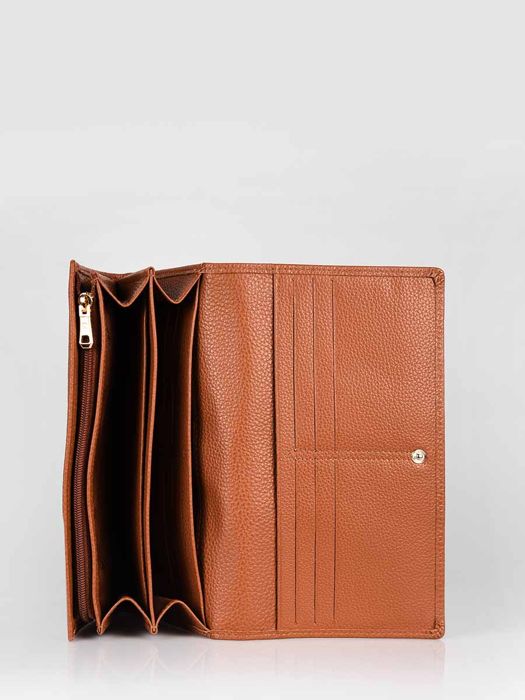 Longchamp Le foulonné Wallet Brown