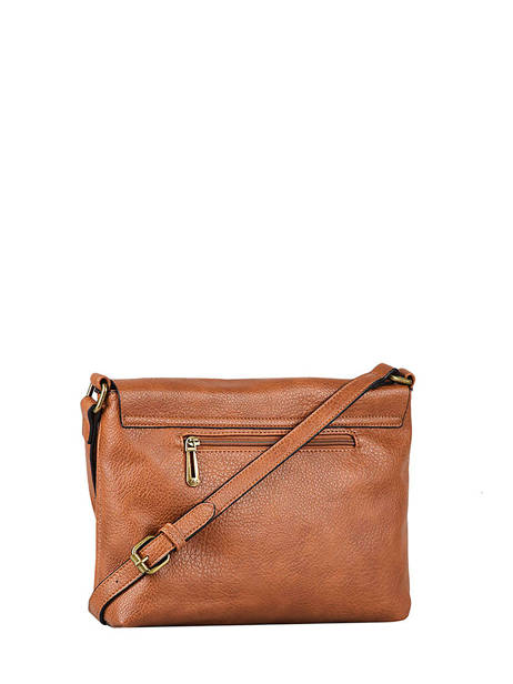 Vintage Crossbody Bag Flora & co Brown grained F8044 other view 3
