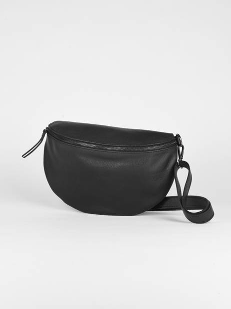 Leather Caviar Belt Bag Milano Black caviar CA21123 other view 2