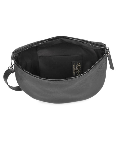 Leather Caviar Belt Bag Milano Black caviar CA21123 other view 3