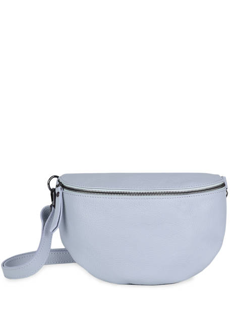 Leather Caviar Belt Bag Milano Blue caviar CA21123