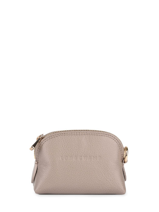 Longchamp Le foulonnÃ© Coin purse Gray