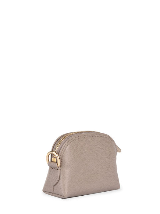 Longchamp Le foulonnÃ© Coin purse Gray