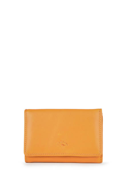 Leather Marina Wallet Katana Yellow marina 753078