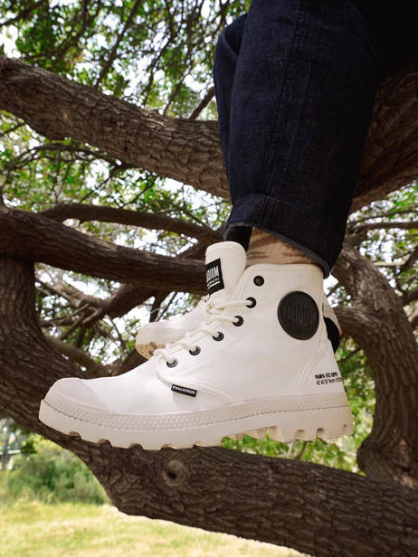 Boots Pampa Hi Htg Palladium White unisex 77356116