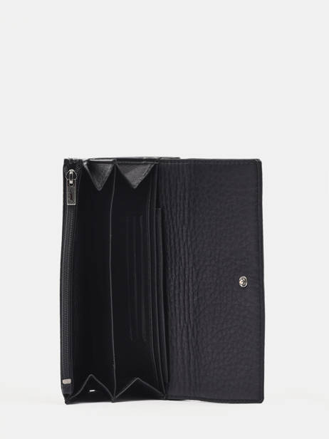 Leather Foulonné Wallet Yves renard Black foulonne 29439 other view 2