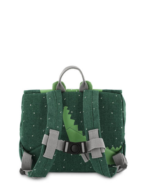 Cartable 1 Compartiment Trixie Vert animals 91 vue secondaire 4