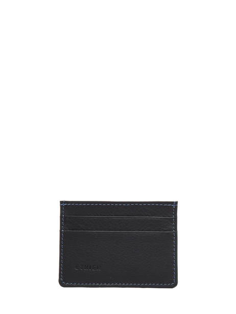 Card Holder Paris Leather Etrier Black paris EPAR011