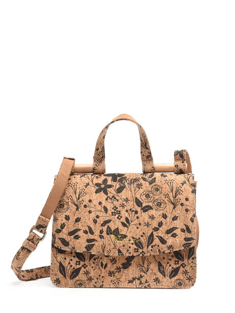 Shoulder Bag Coquelicot Cork Woomen Beige coquelicot WCOL11