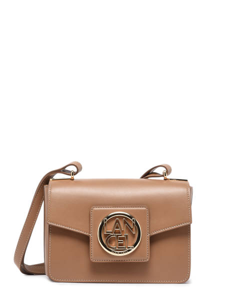 Small Roxane Crossbody Bag Lancel Brown roxane A12072