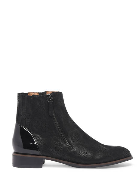 Bottines Sodani En Cuir Mam'zelle Noir women SODANI