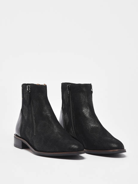 Bottines Sodani En Cuir Mam'zelle Noir women SODANI vue secondaire 3