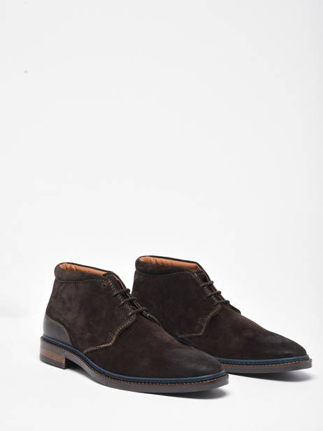 Chaussures De Ville Somme En Cuir Redskins Marron men SOMME vue secondaire 2