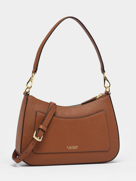 Sac Porté épaule Danni 26 Cuir Lauren ralph lauren Marron danni 31883768 vue secondaire 5