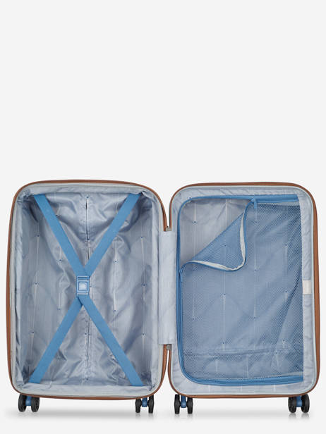 Cabin Luggage Delsey Blue freestyle 3859803 other view 3