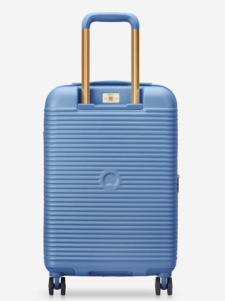 Cabin Luggage Delsey Blue freestyle 3859803 other view 4