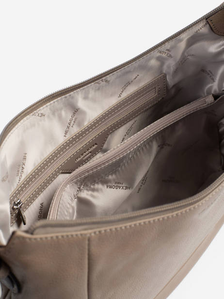 Hobo Bag Confort Leather Hexagona Brown confort 464779 other view 3
