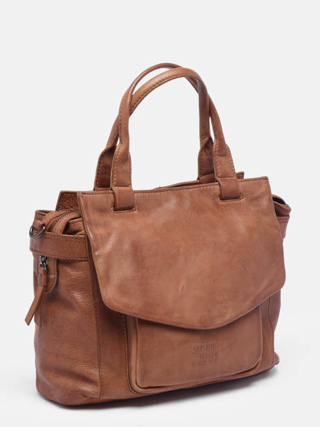 Satchel Smart Basilic pepper Brown smart BSMA01 other view 2