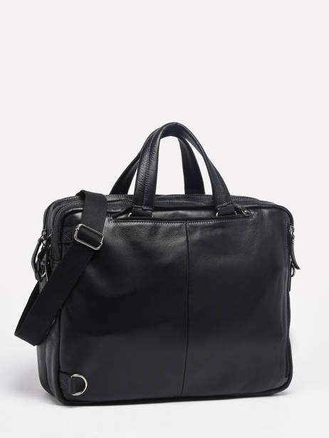 Leather Foulonné Business (back)pack Etrier Black foulonne EFOU8122 other view 4