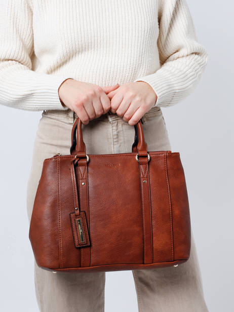 Satchel Toscane Hexagona Brown toscane 579738 other view 1