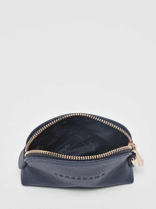 Longchamp Le foulonné Coin purse Blue