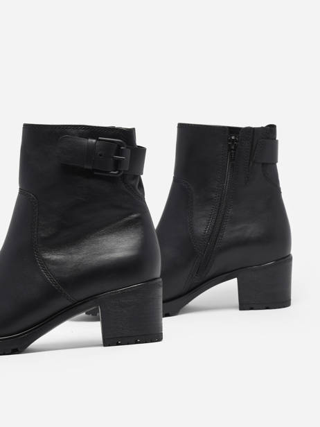 Bottines En Cuir En Cuir Gabor Noir women 57 vue secondaire 1