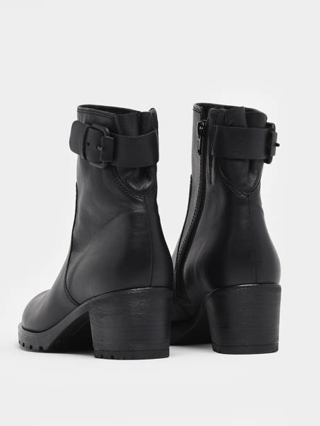 Bottines En Cuir En Cuir Gabor Noir women 57 vue secondaire 4