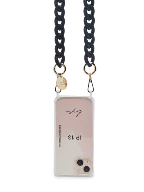 Chain For Phone Cover La coque francaise Black chaine LE304683