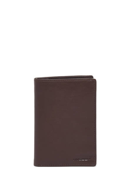 Portefeuille Cuir Wylson Marron portland 6