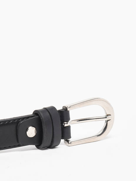 Belt Petit prix cuir Black belt classic f 25 other view 2