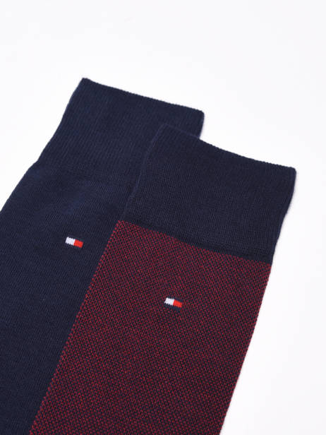 Lot De 2 Paires De Chaussettes Tommy hilfiger Multicolore socks men 71220247 vue secondaire 1