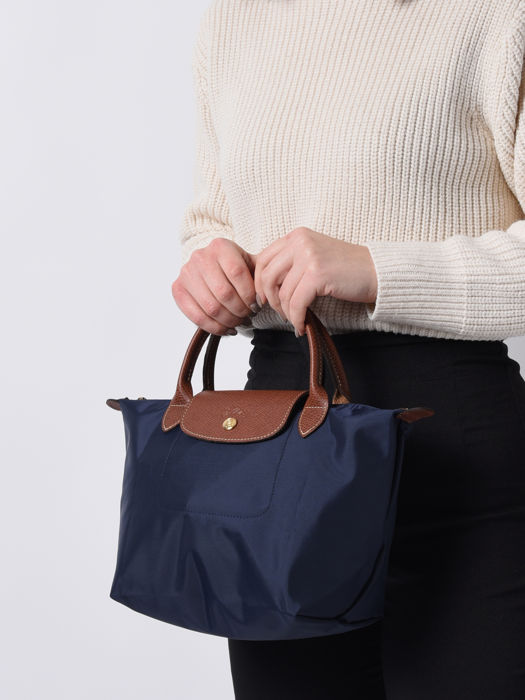 Longchamp Le pliage original Handbag Blue