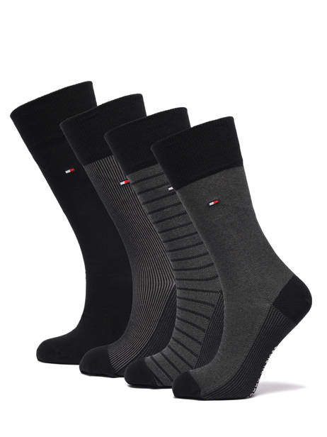 Lot De 5 Paires De Chaussettes Tommy hilfiger Noir socks men 71220144