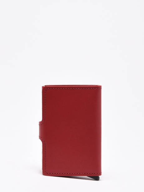 Leather Original Card Holder Secrid Red original MO other view 3