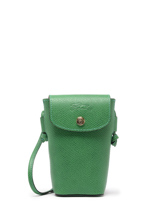 Longchamp Epure Ipod case / cd holder Green