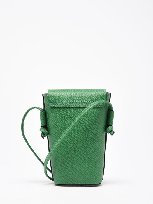 Longchamp Epure Ipod case / cd holder Green