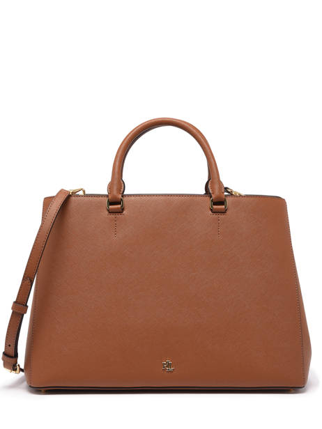 Sac Porté Main Hanna 37 Cuir Lauren ralph lauren Marron hanna 31898556