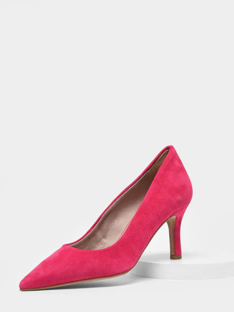 Stiletto Heel  Pumps In Leather Tamaris Pink women 20 other view 1