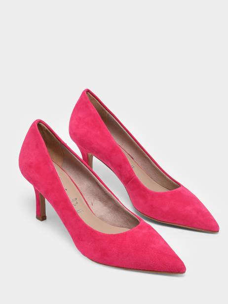 Stiletto Heel  Pumps In Leather Tamaris Pink women 20 other view 3