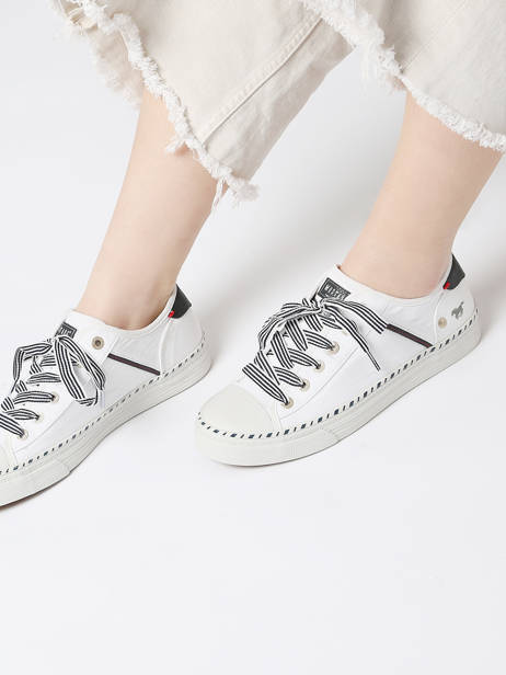 Sneakers Mustang White women 1376303 other view 2