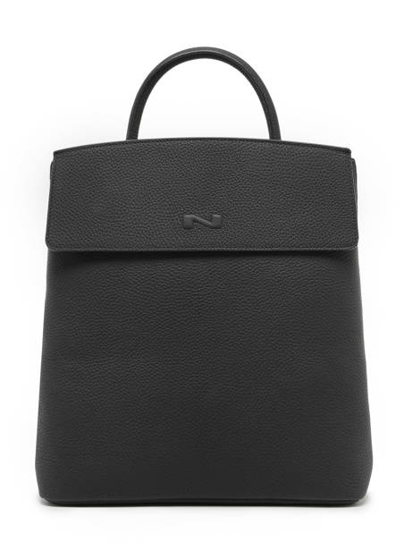 Sac à Dos Cassandra Cuir Nathan baume Noir nathan 22